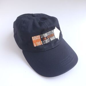 VTG Bruce Springsteen Hat The Rising 2002 Concert Tour Merch Made in USA Black
